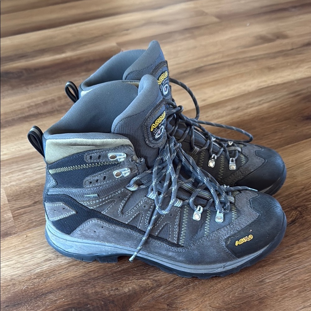 Men’s Asolo Gray Hiking Boots